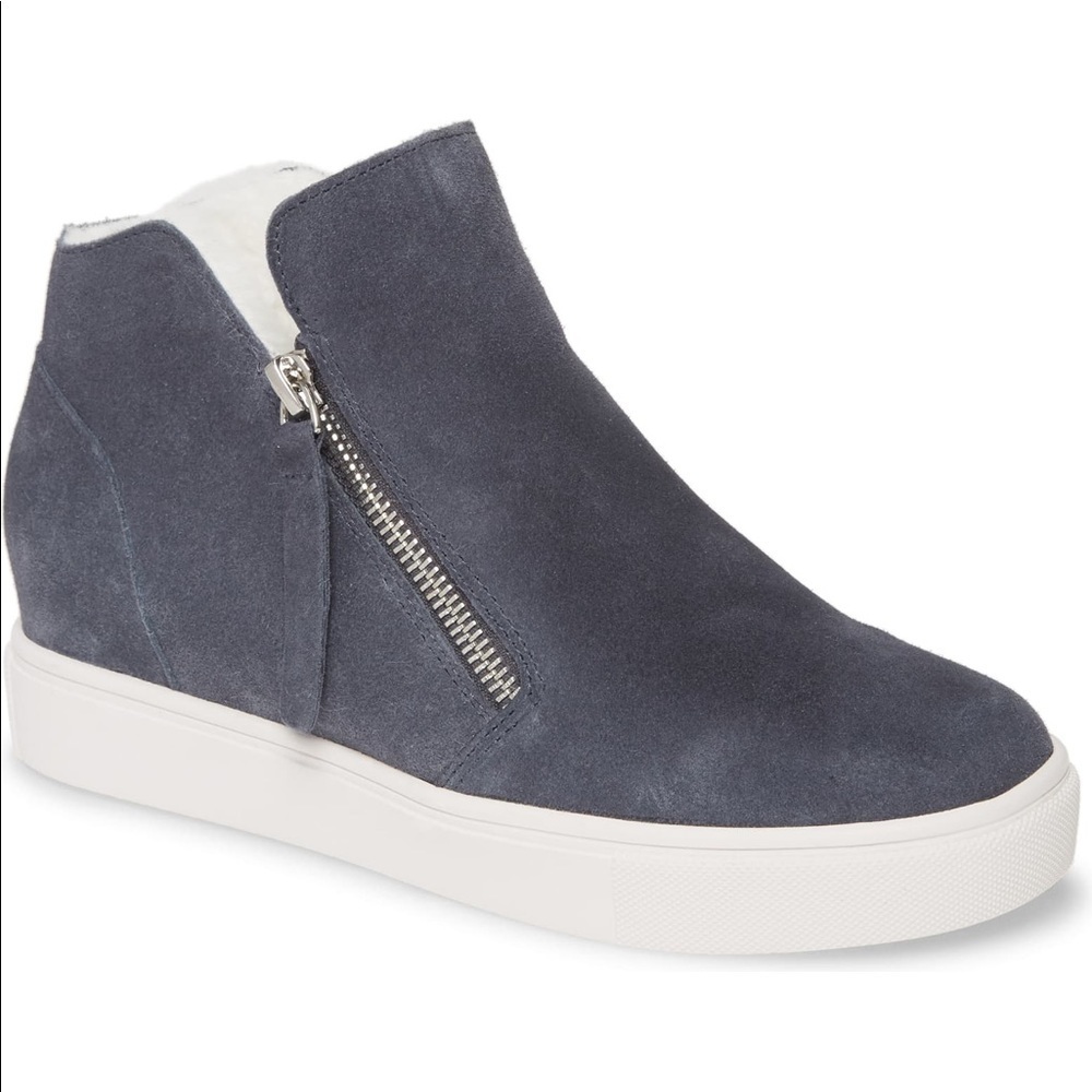 Steve Madden Caliber Faux Fur Lined Sneaker (H14)